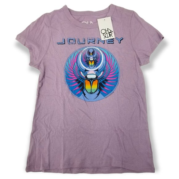 Chaser Tops - Chaser  Purple Journey Tee Size Medium